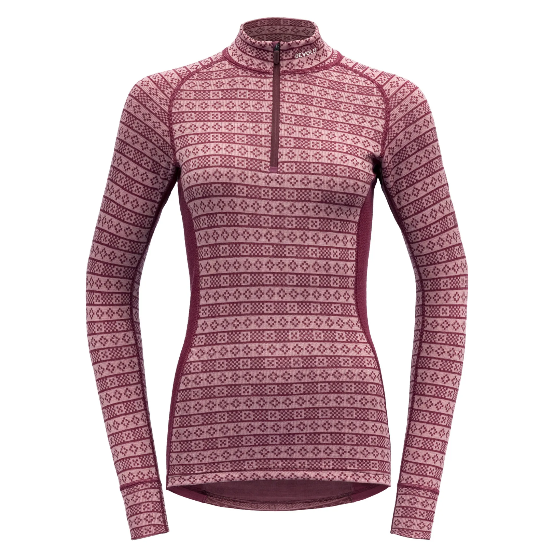 Discount Alnes Woman Half Zip Neck Dame Ulltrøye