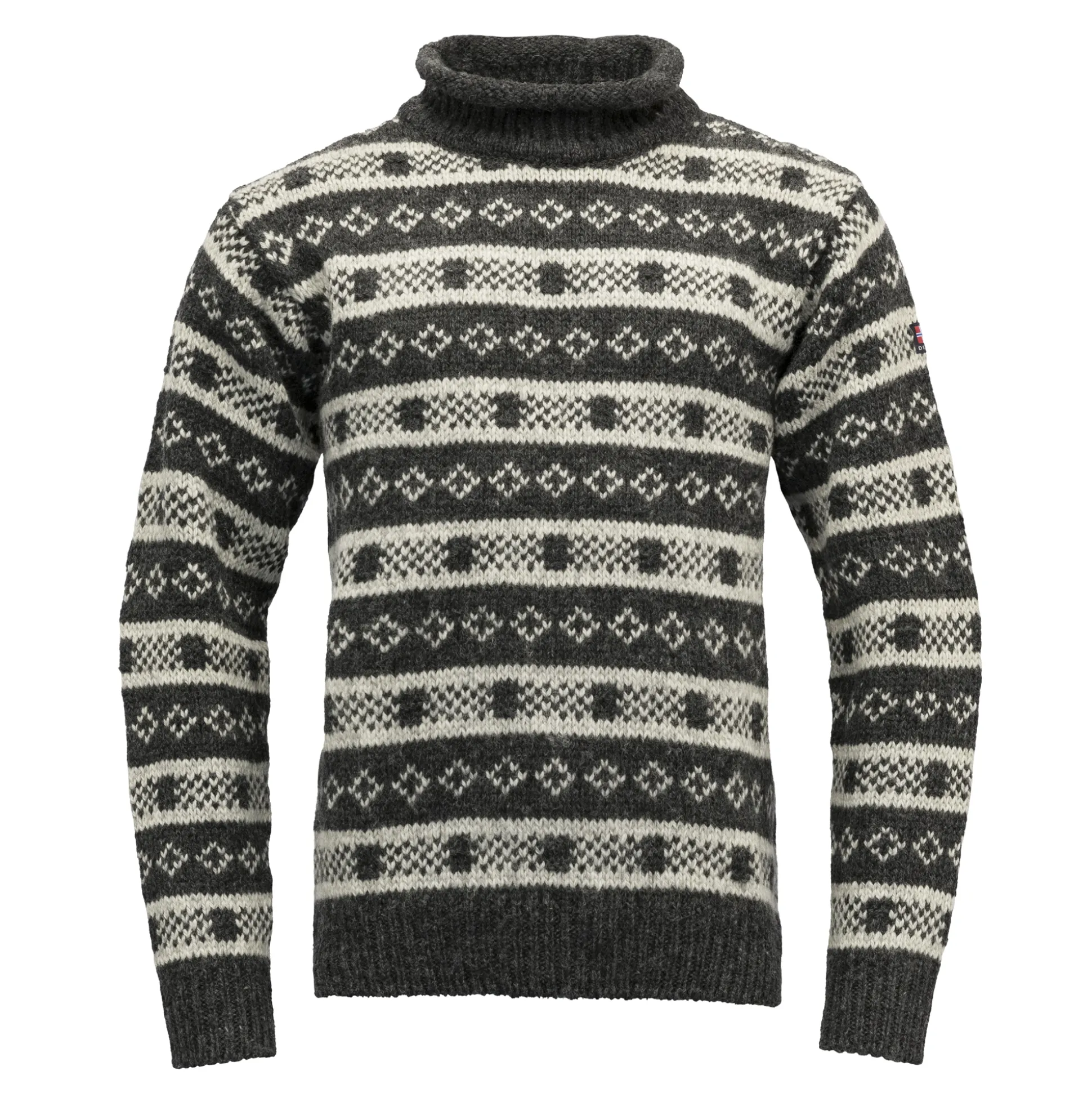 Hot Alnes Wool Roll Neck Herre Ullgenser