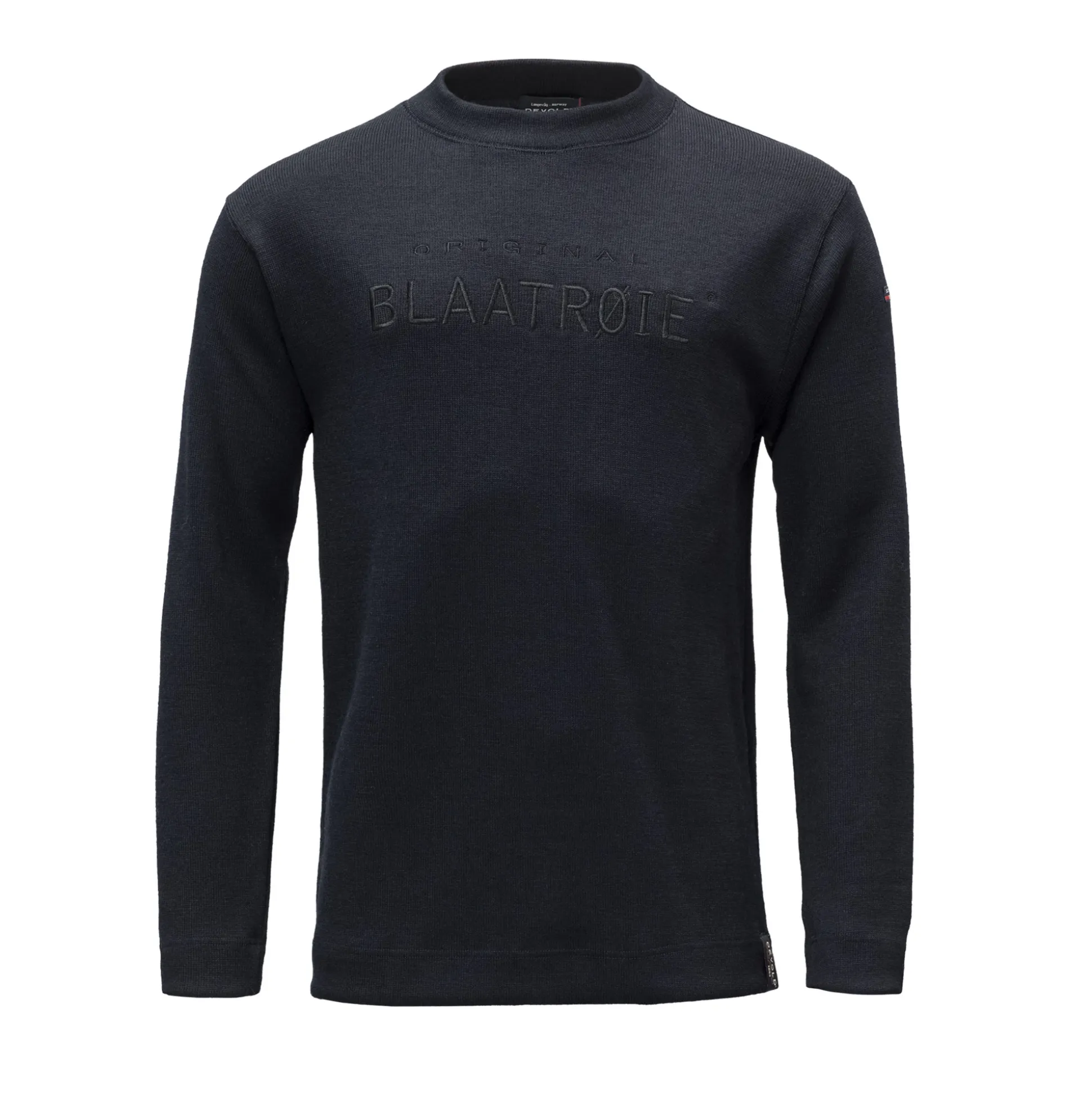 Sale Blaatroie Wool Sweater W/Emb Herre Ullgenser