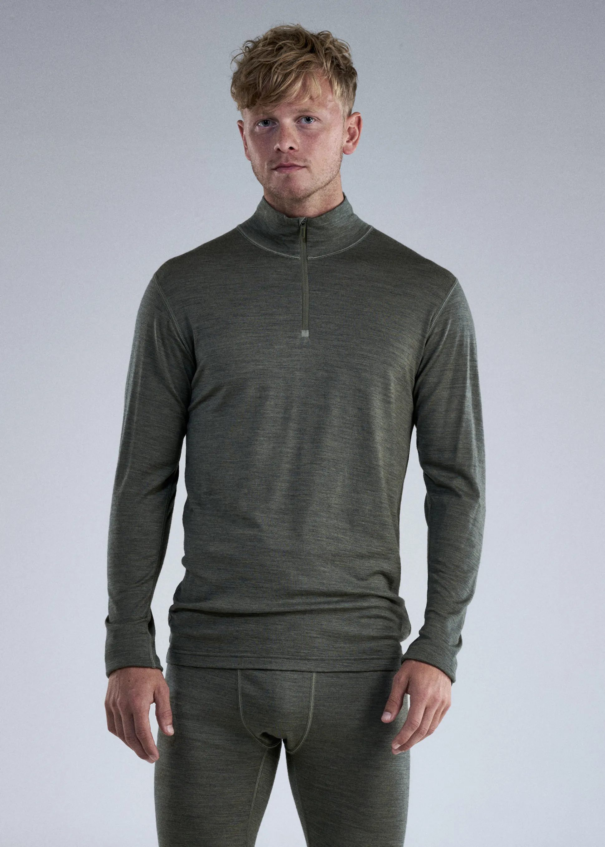 Best Sale Breeze Merino 150 Zip Neck Man Herre Ulltrøye