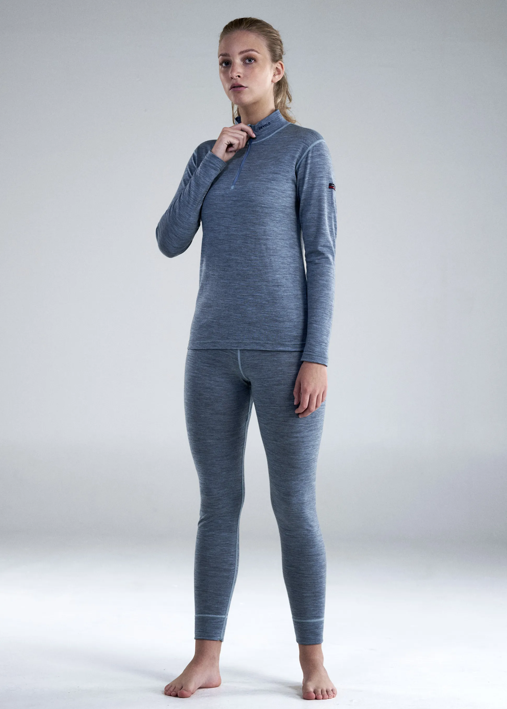 Best Breeze Merino 150 Zip Neck Wmn Dame Ulltrøye