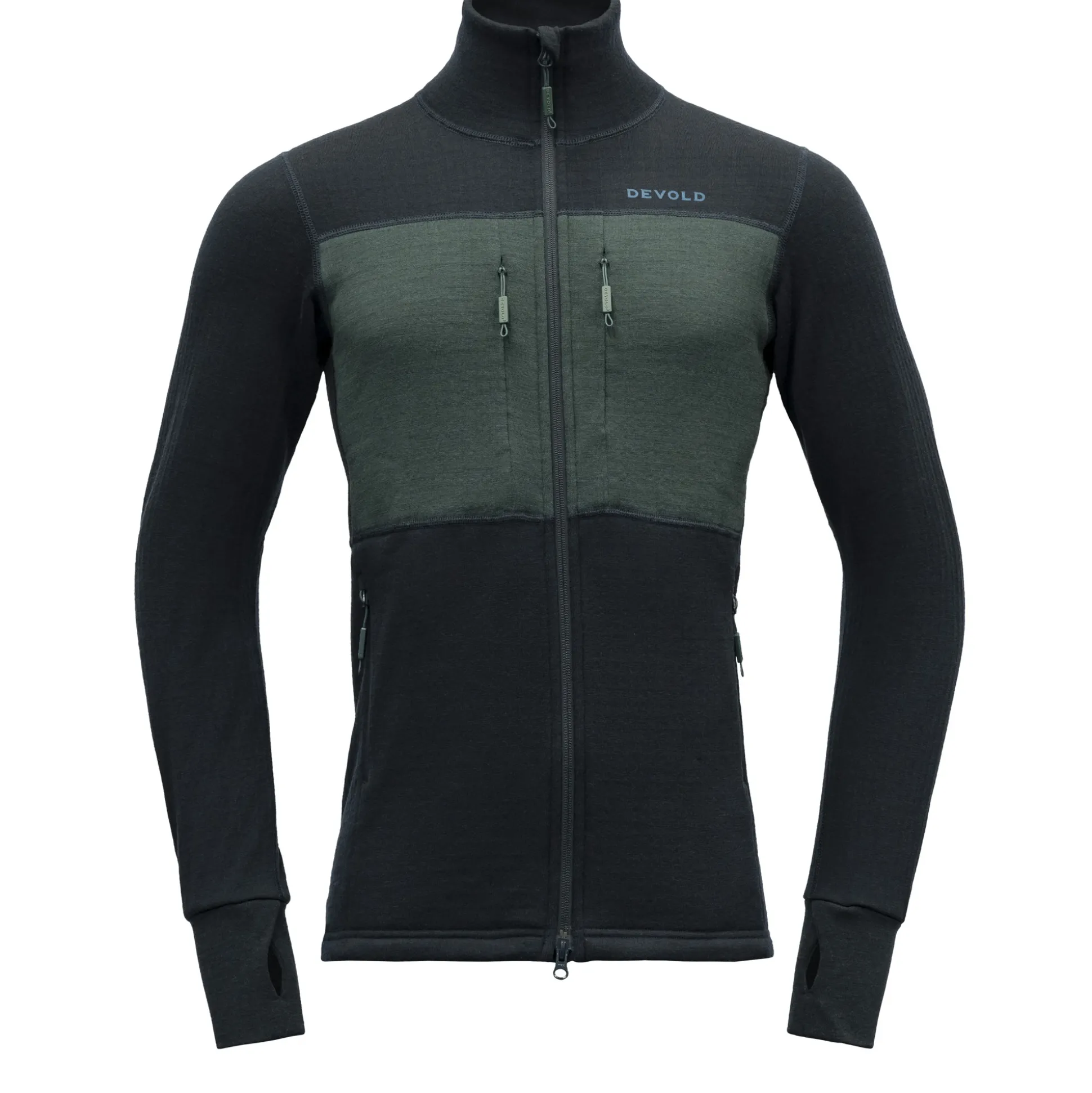 Hot Egga Grid Merino Jkt Man Herre Ulljakke