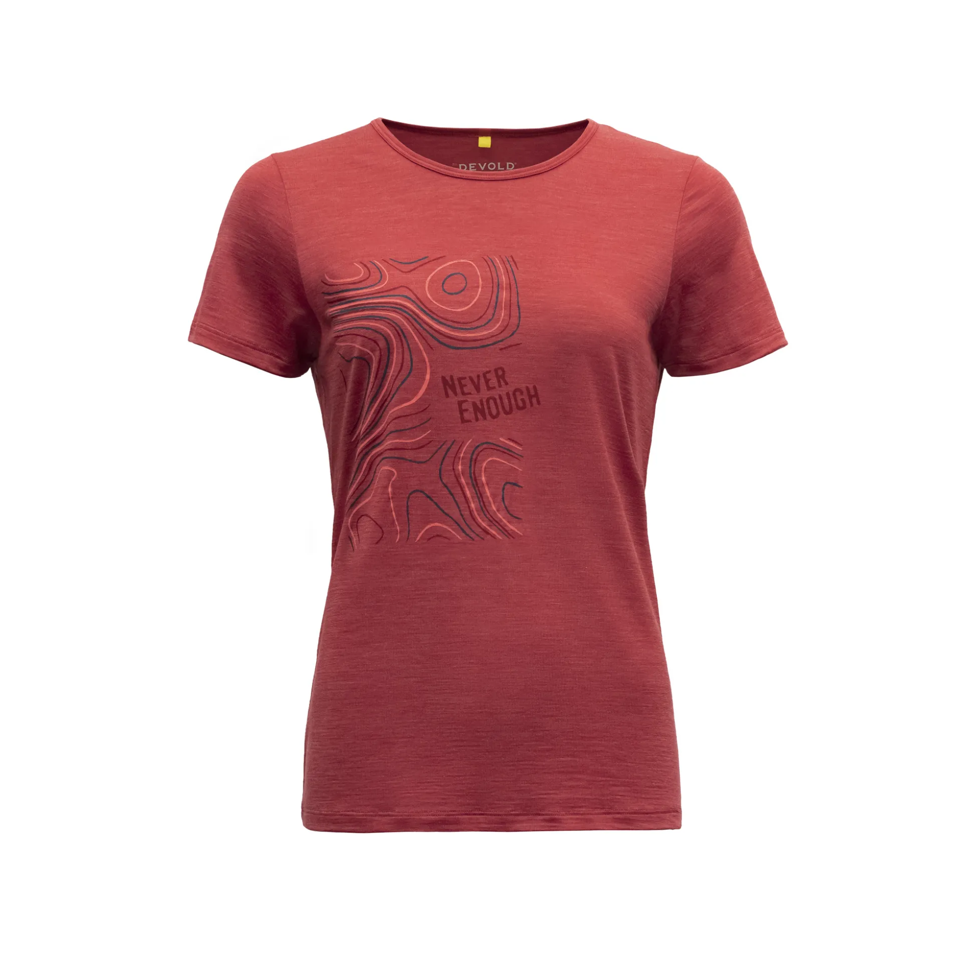New Hellesylt Merino 130 Tee Wmn Dame Ull-T-Skjorte