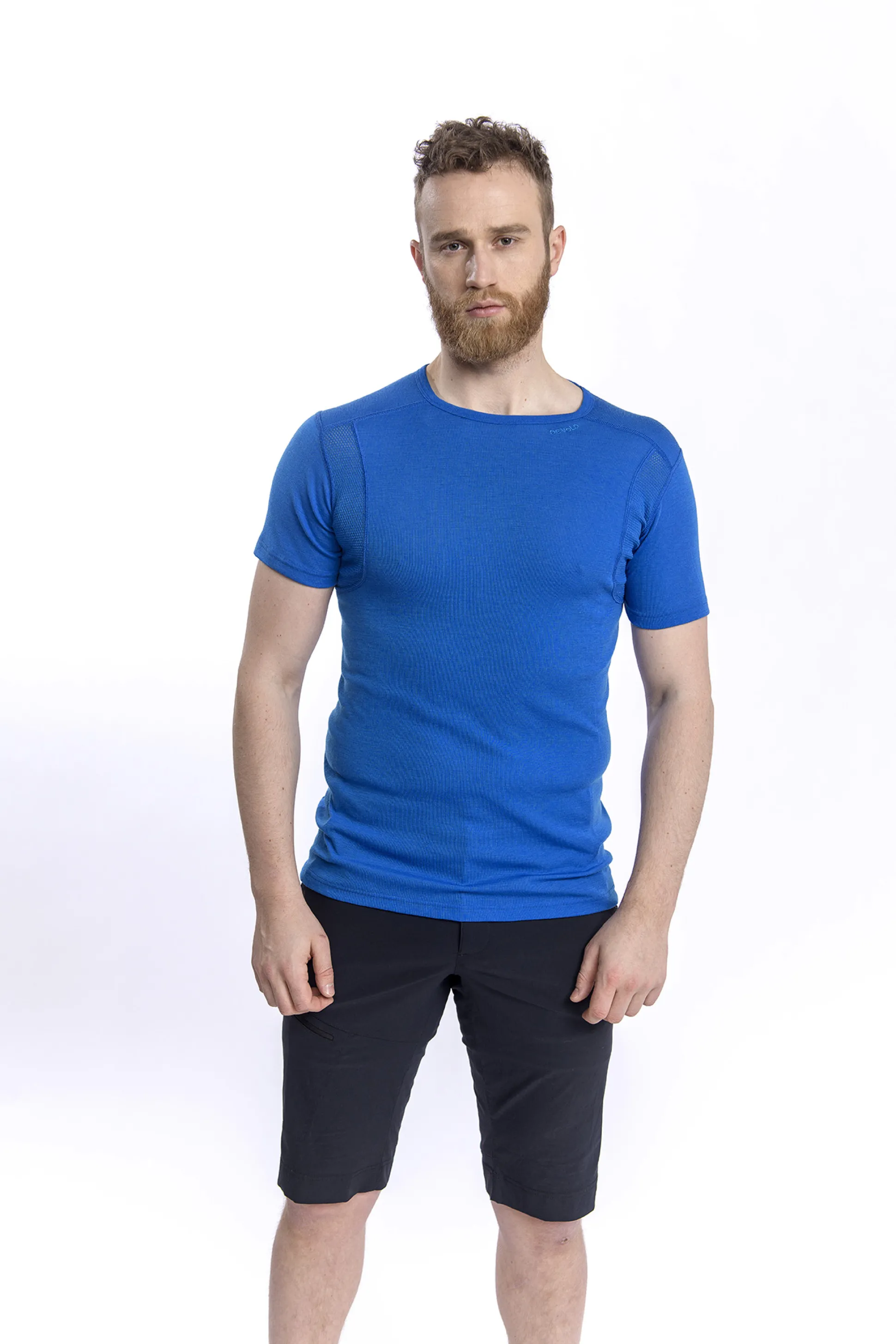 Outlet Hiking Man T-Shirt Herre Ull-T-Skjorte