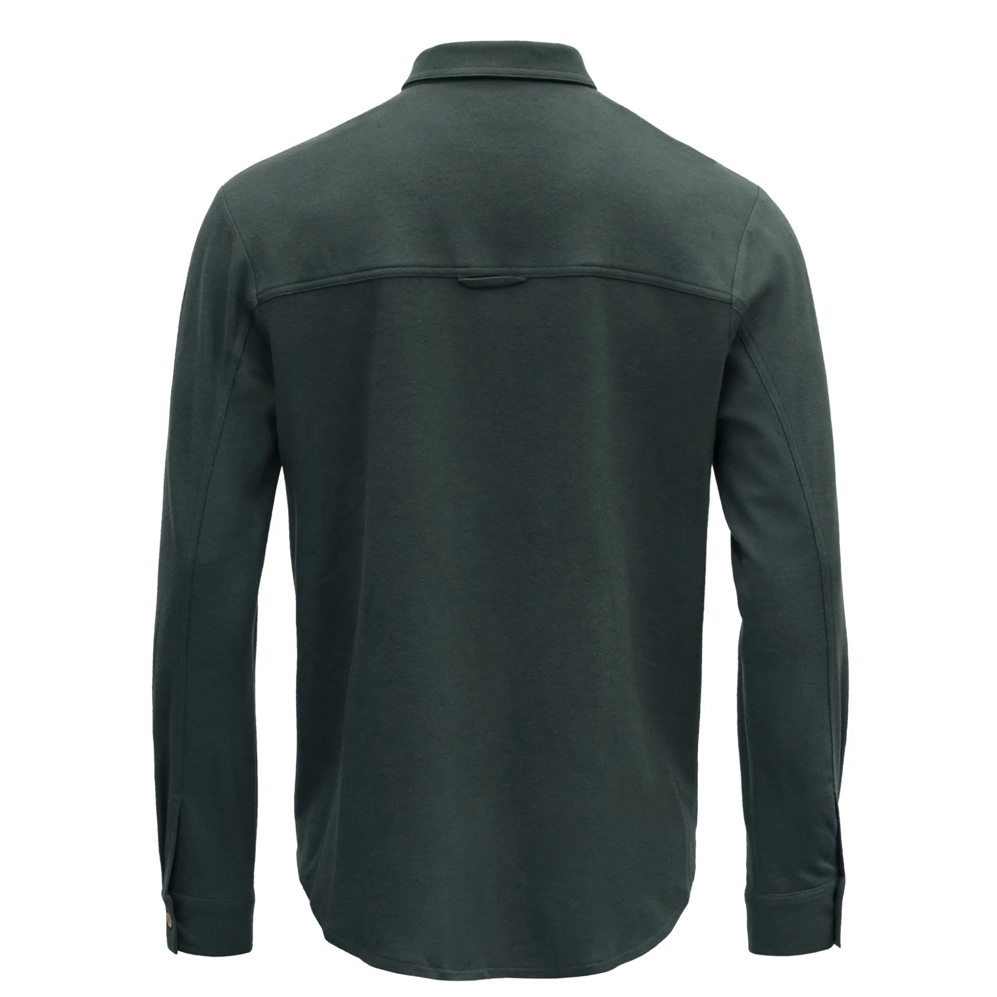Fashion Keipen Merino Button Shirt Man Herre Ulltrøye