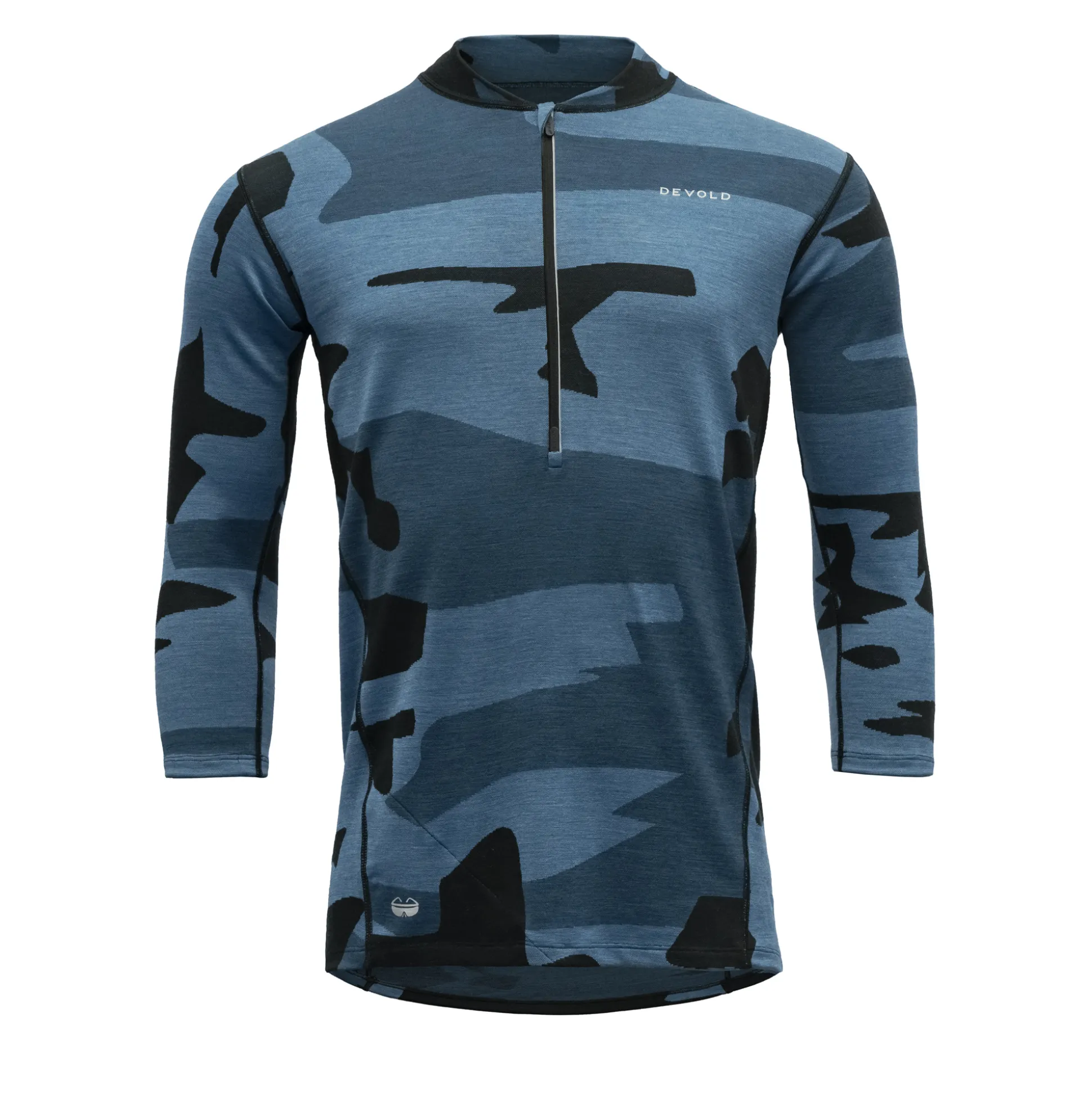 Best Klovstien Merino 3/4 Sleeve Man Herre Ulltrøye