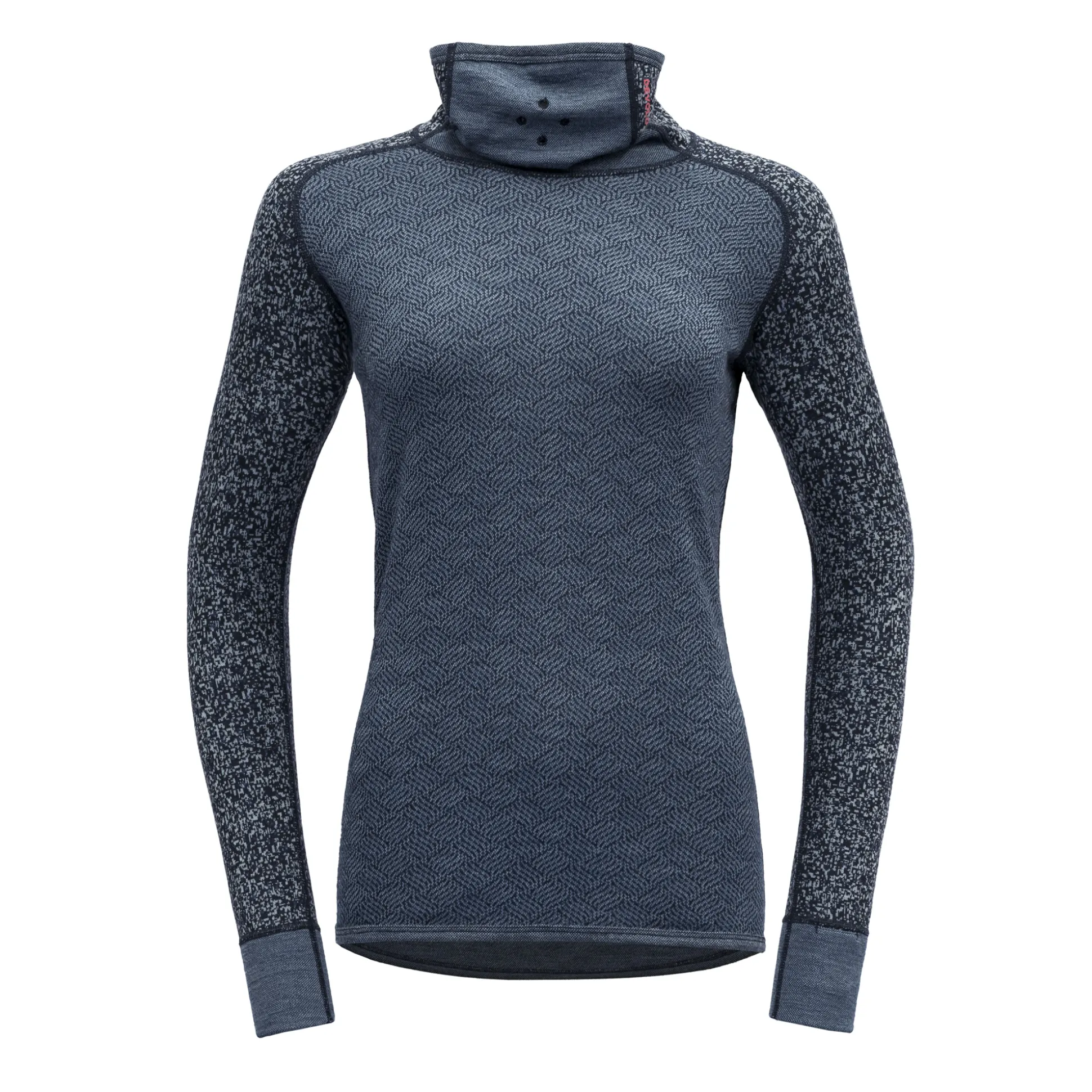 Fashion Kvitegga Merino 230 H. Neck Wmn Dame Ulltrøye