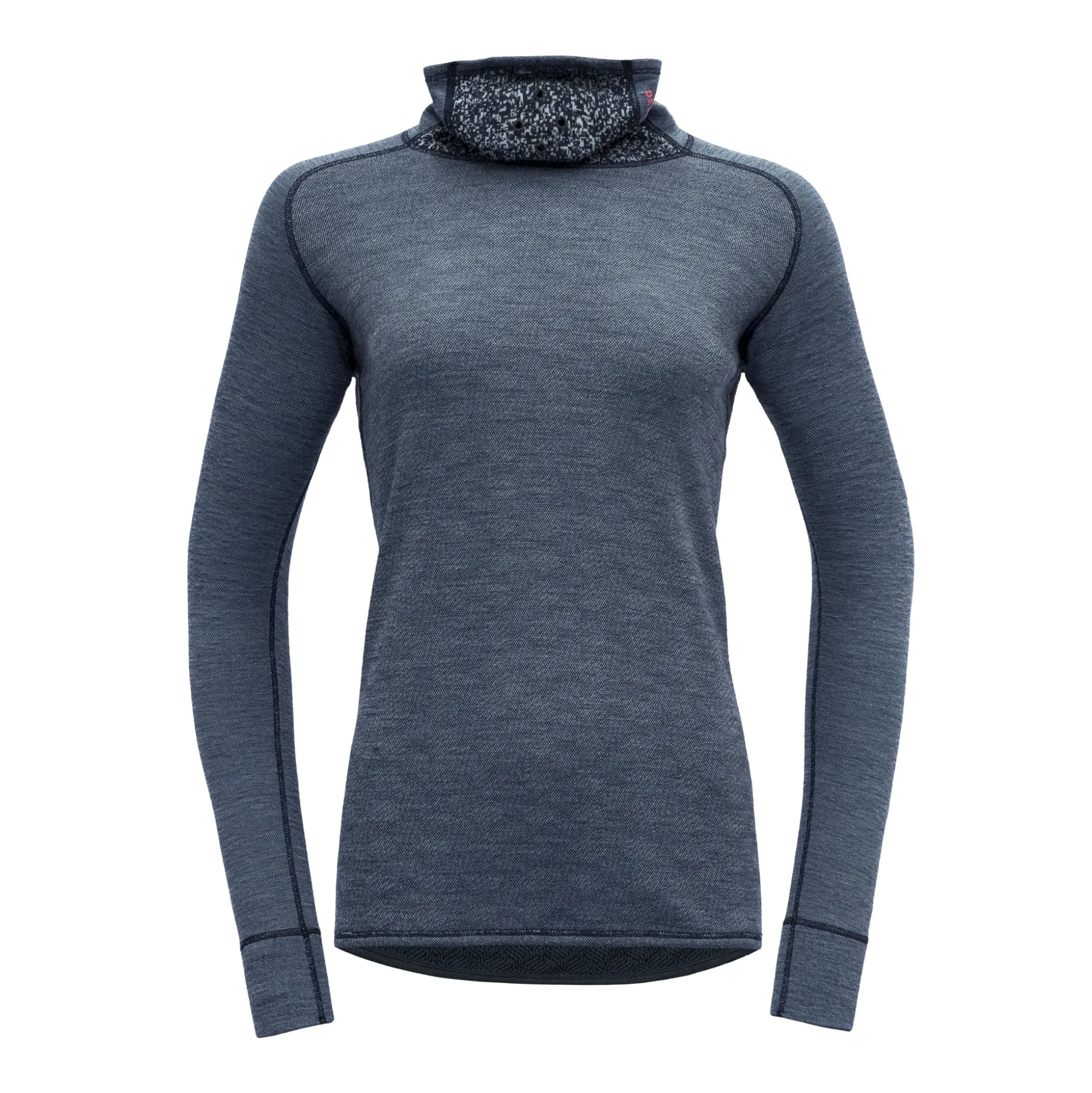 Fashion Kvitegga Merino 230 H. Neck Wmn Dame Ulltrøye