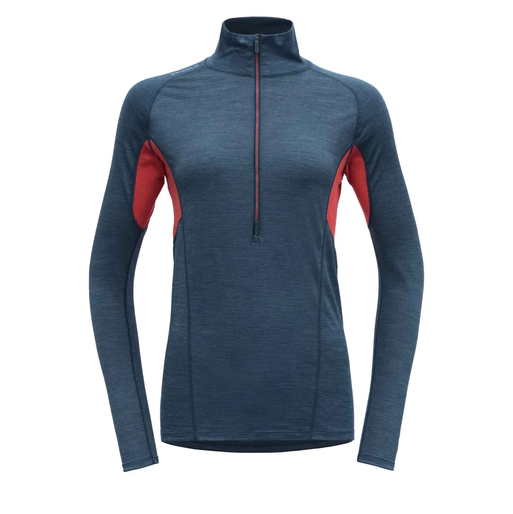 Hot Running Merino 130 Zip Neck Wmn Dame Ulltrøye