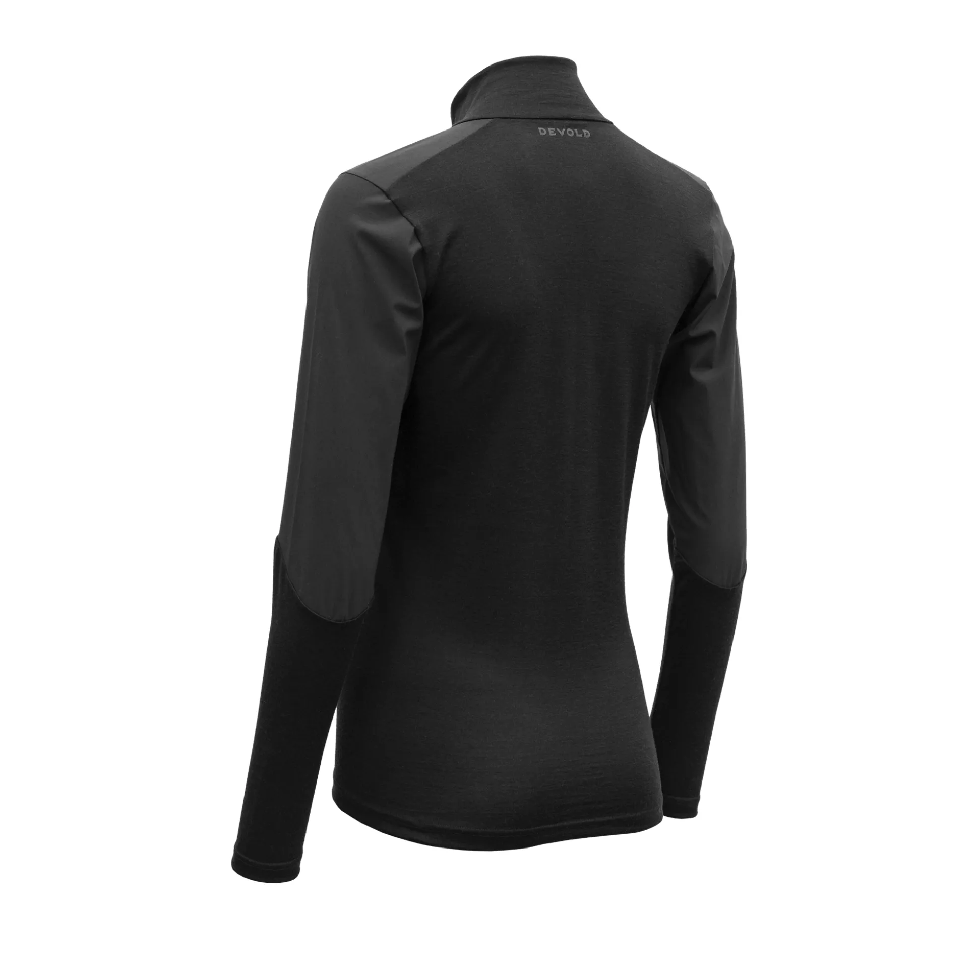 Store Running Merino Cover Zip Neck Wmn Dame Ulljakke