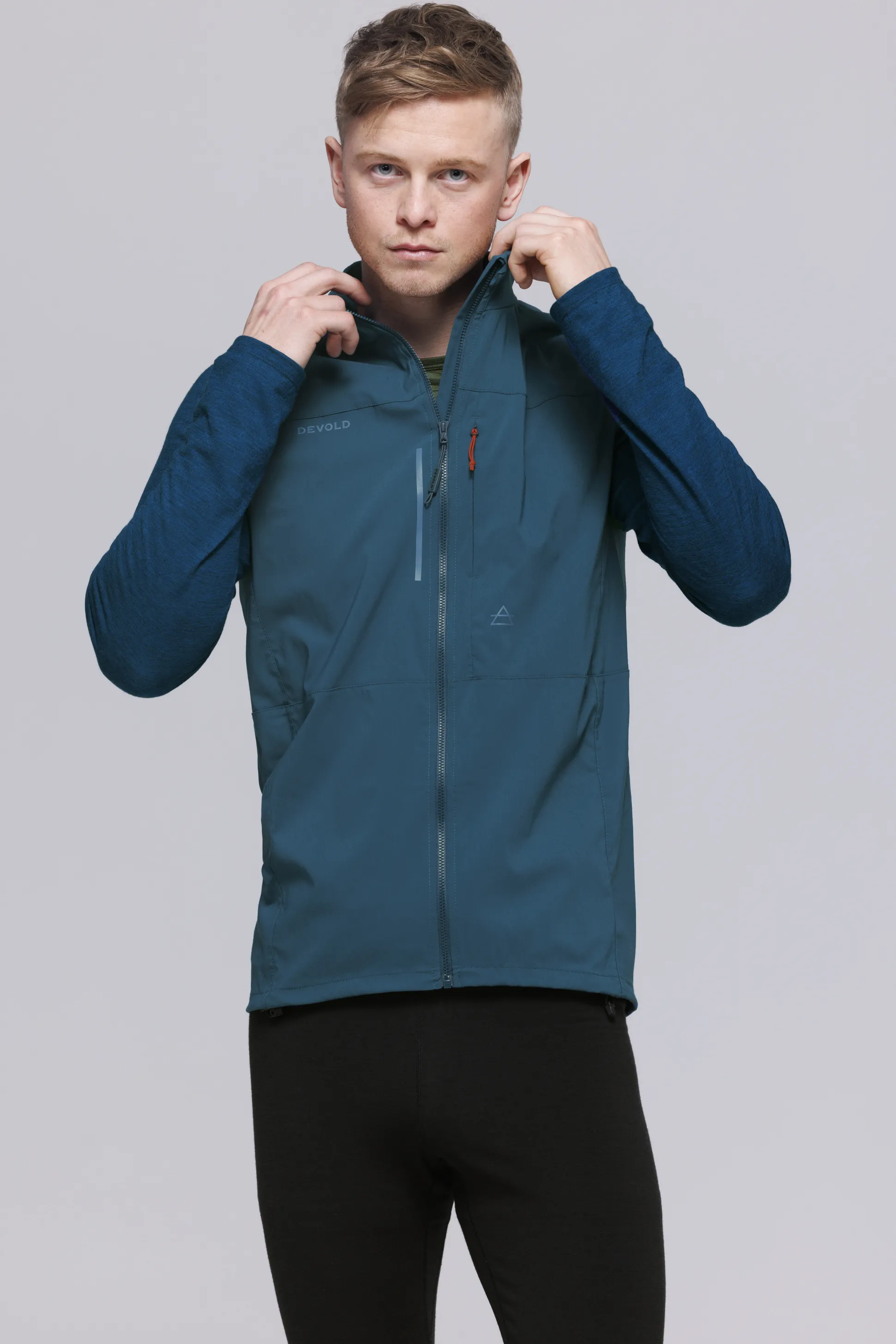 Sale Running Merino Vest Man Herre Ullvest
