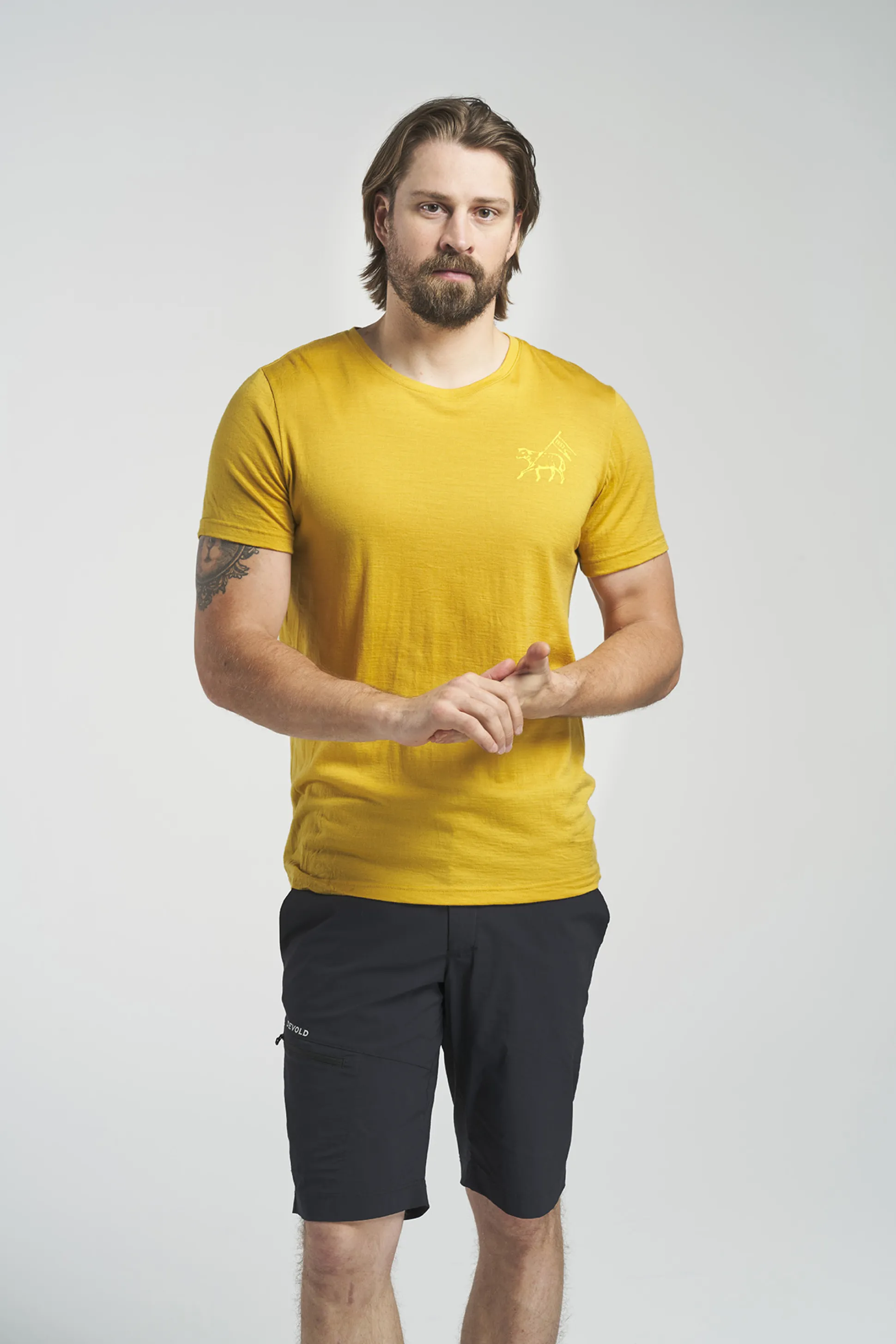 Sale Smorskredtind Merino 150 Tee Man Herre Ull-T-Skjorte