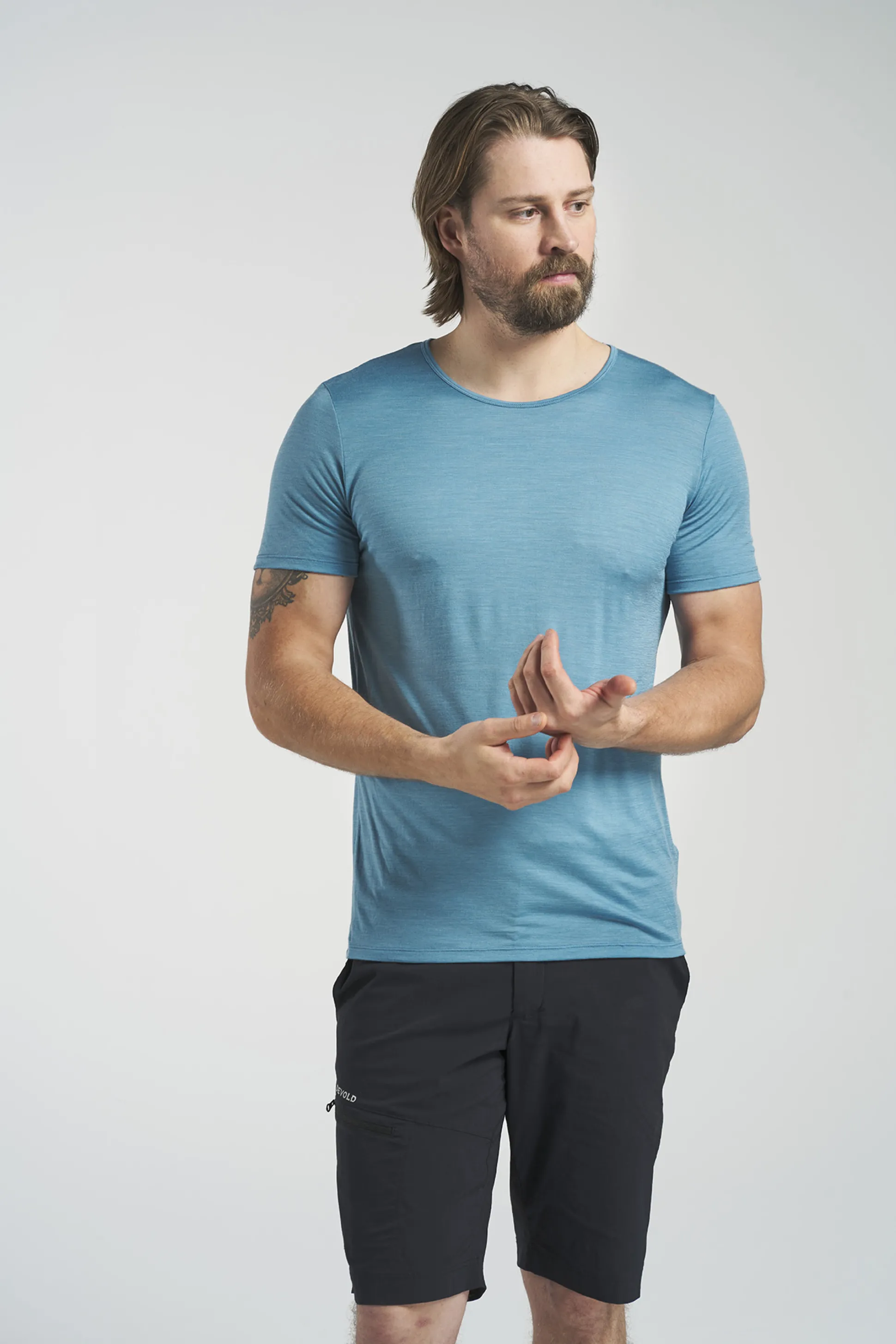 Outlet Sula Merino 130 Tee Man Herre Ull-T-Skjorte