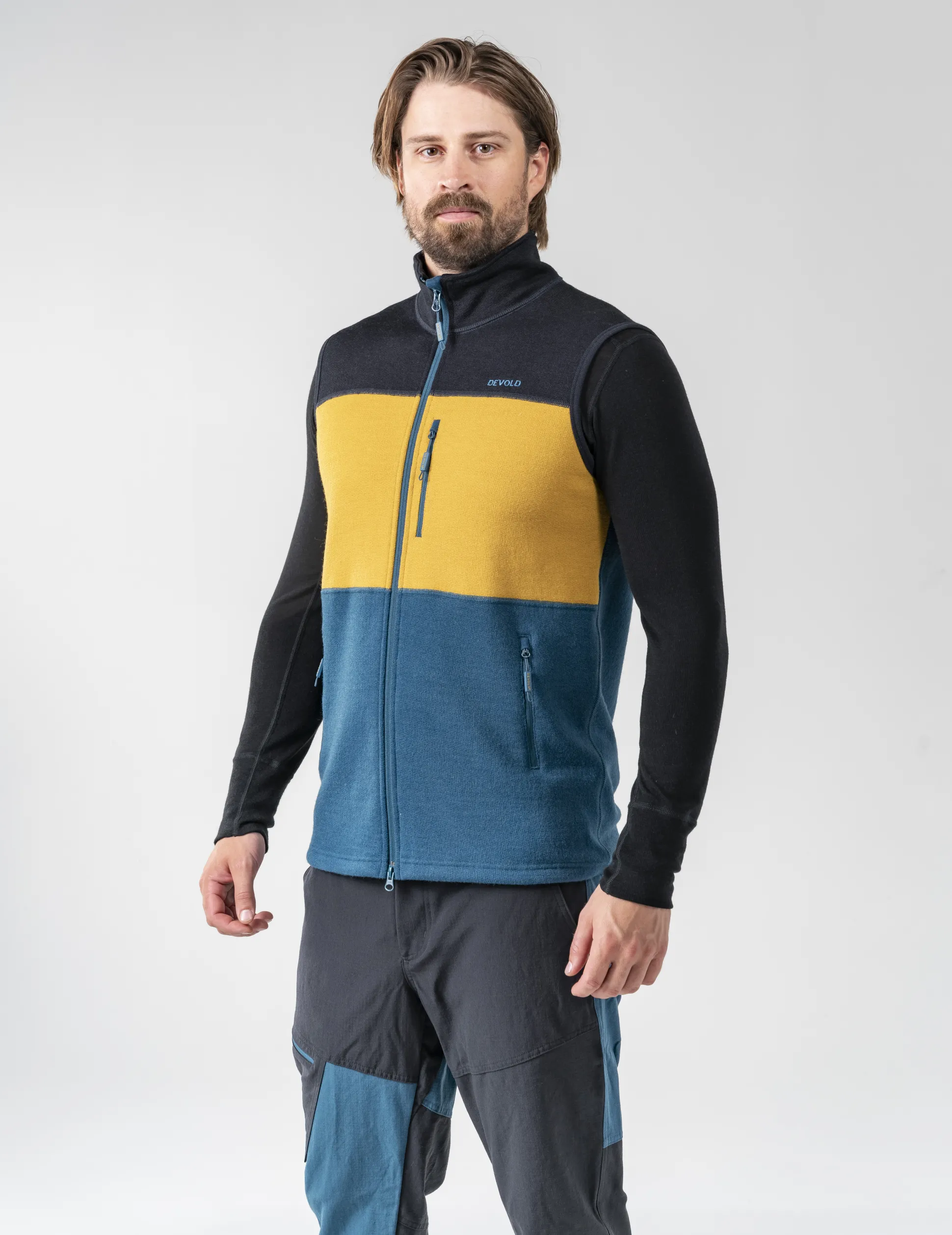 Flash Sale Thermo Wool Vest Man Herre Ullvest
