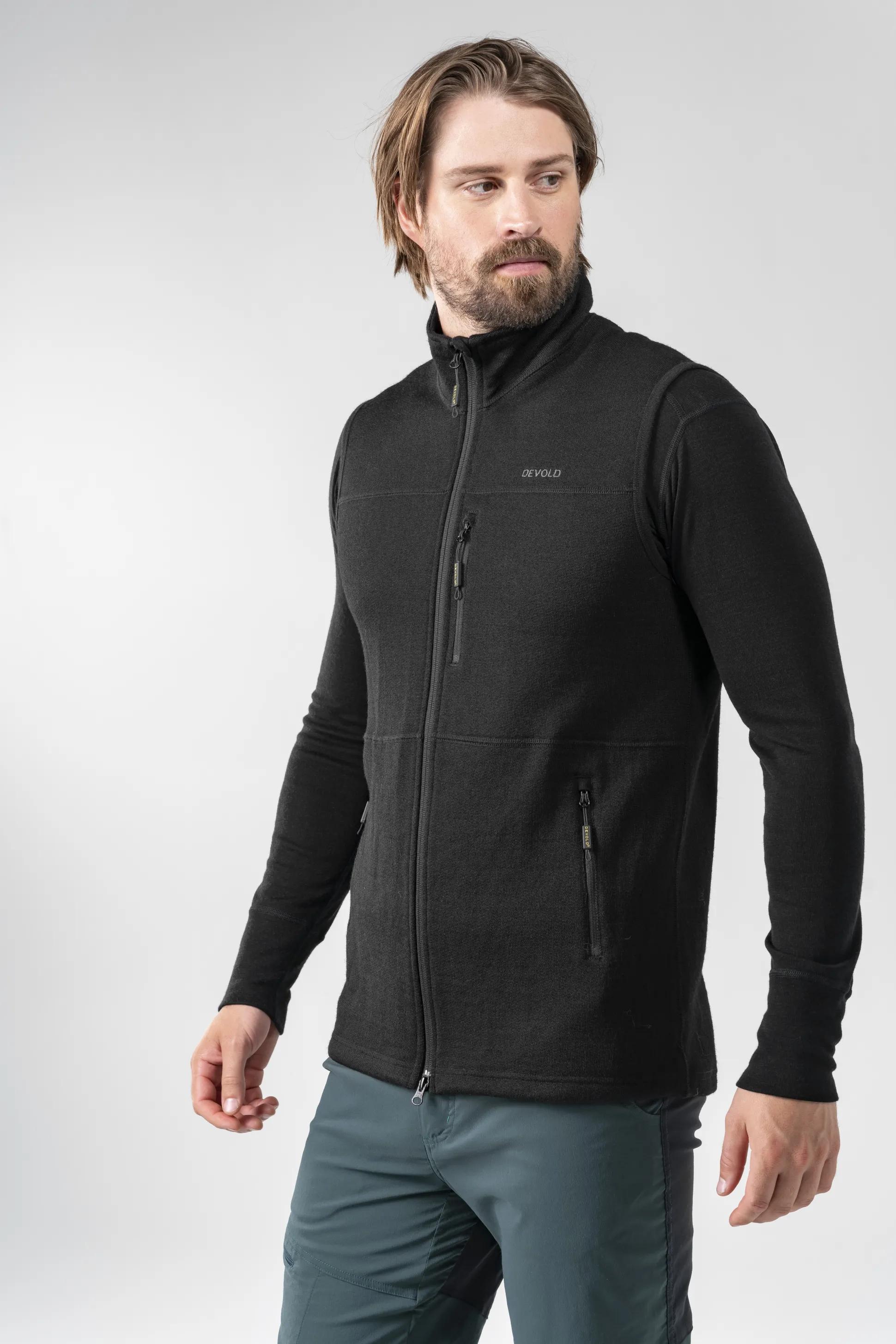 Discount Thermo Wool Vest Man Herre Ullvest
