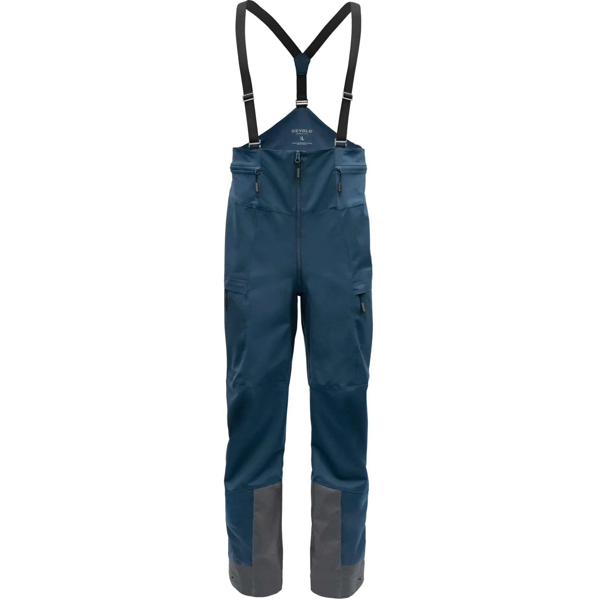 New Trollkyrkja Woolshell Bib P. Man Herre Ullbukse