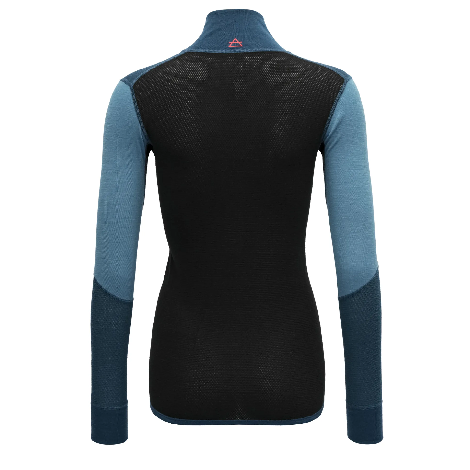 Sale Wool Mesh 190 Zip Neck Wmn Dame Ulltrøye